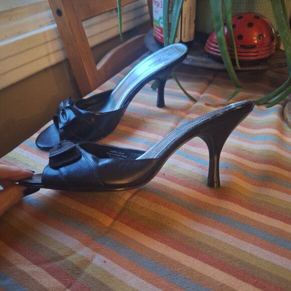 Vintage black mules - Picture 2 of 6